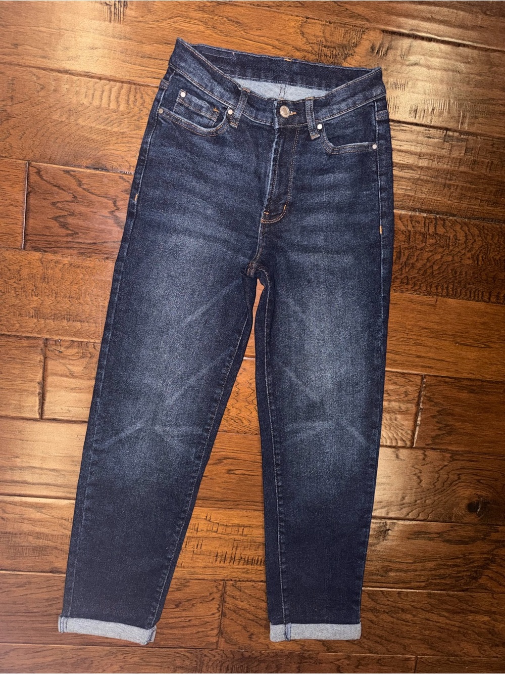 Grace & Lace Dark Indigo High-Rise Women's Jeans